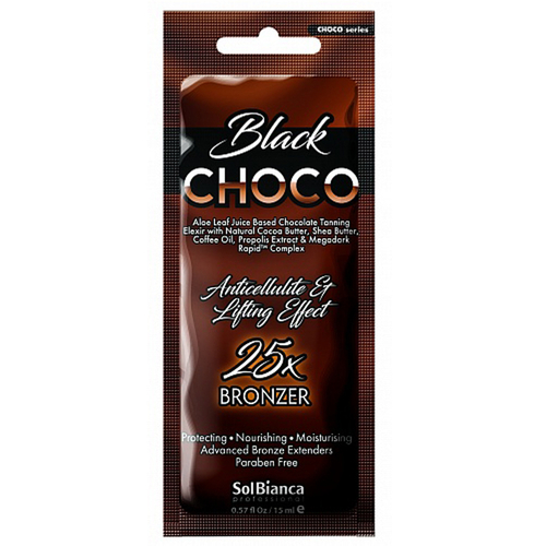 Крем для загара SolBianca Black Choco -50х Bronzers