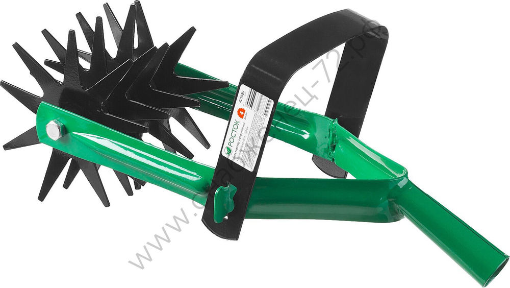 РОСТОК 230 мм длина рабочей части, углеродистая сталь, покрытие - краска, ротационный, четырёхдисковый, культиватор (421595)