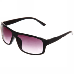 Очки солнцезащитные «Street style», цвет черный, литые, глянцевая оправа