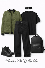 Бомбер мужской демисезонный "HN-5" хаки