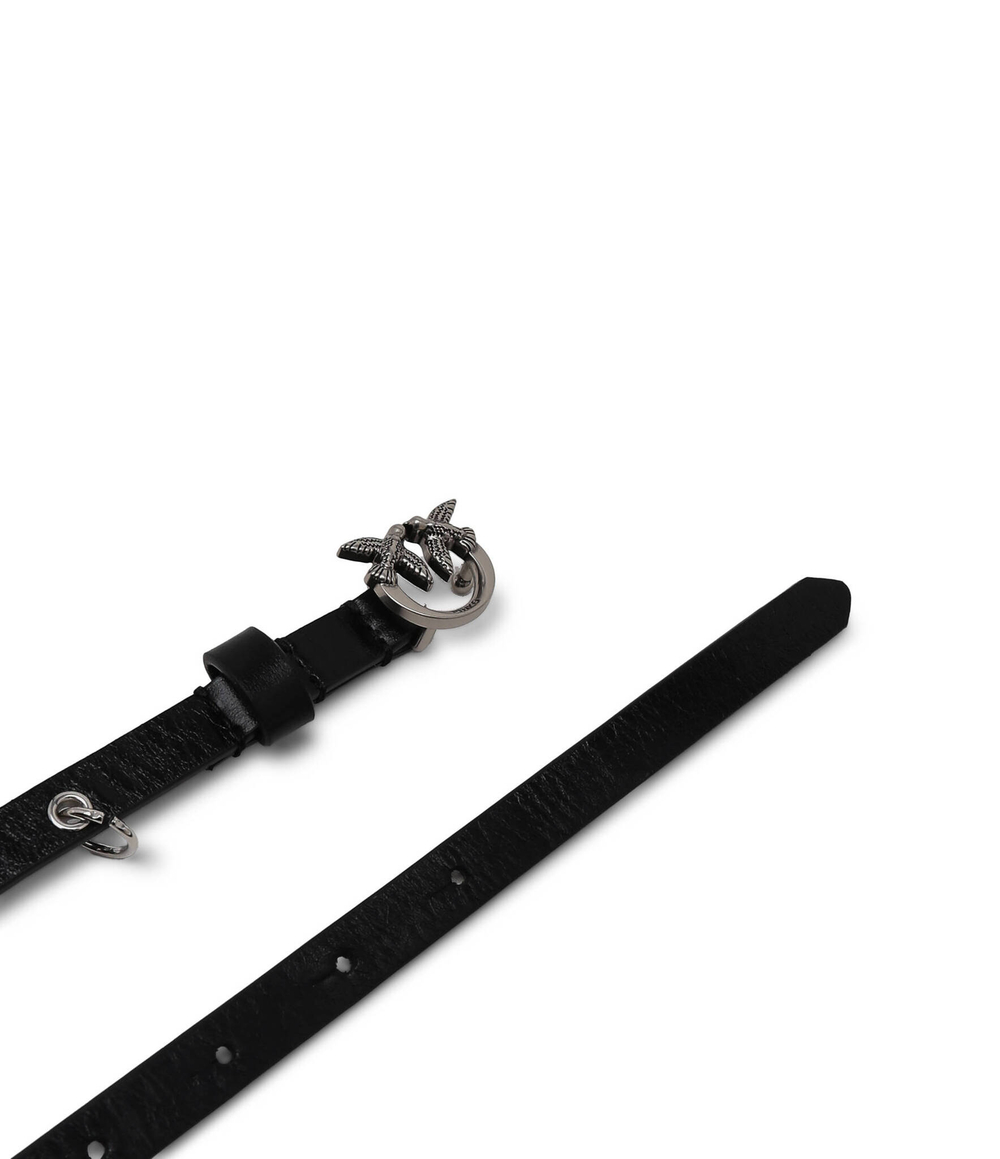 Кожаный ремень LOVE BERRY H1 Pinko - черный(102148 A1UI)