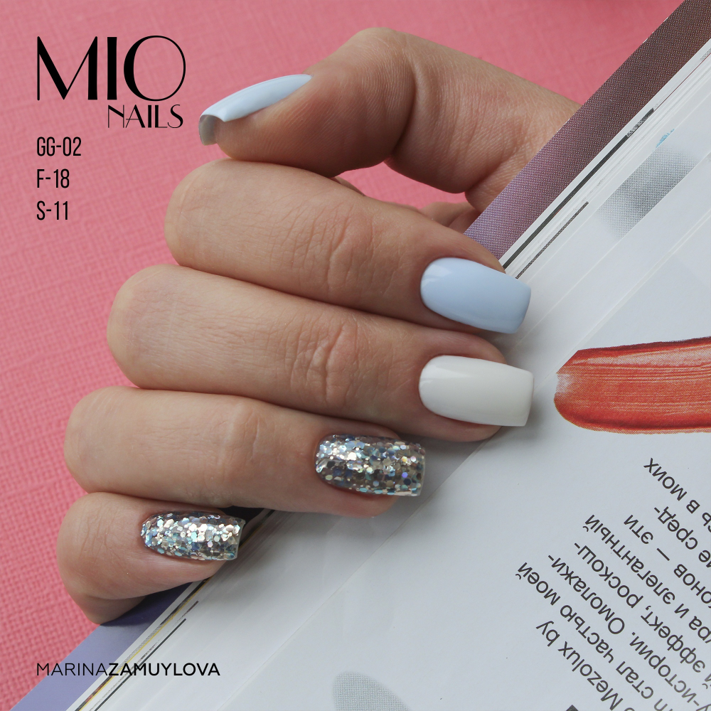 Гель-лак MIO NAILS S-11. Ледовитый океан, 8мл