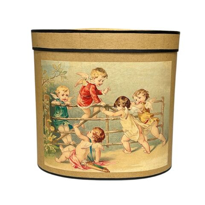 Коробка из папье -маше Детки 24 см