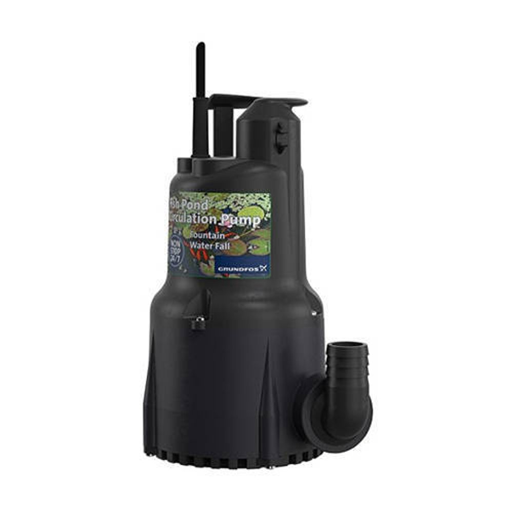 Насос дренажный Grundfos KPC 24/7 210 - 0,35 кВт (230B, Qmax 191 л/мин, Hmax 6,6 м, кабель 10 м)