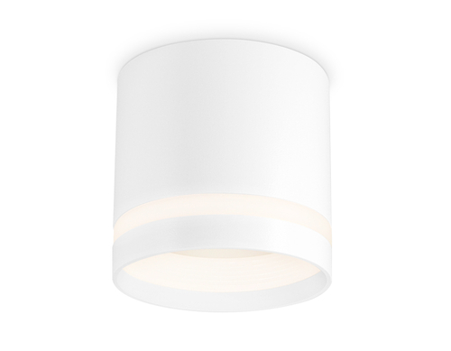 Накладной точечный светильник GX53 с акрилом TN5371 WH белый GX53 D82*80