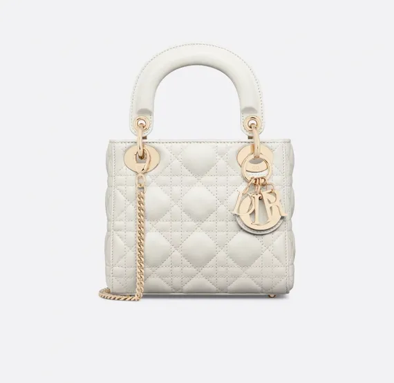 Сумка Dior Lady Dior, белый