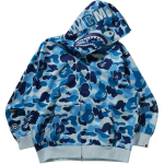 A Bathing Ape Abc Camo Rayon Relaxed Fit Shark Full Zip Худи