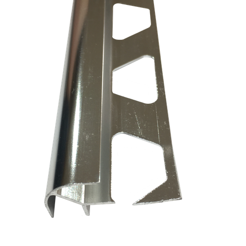 НАП  8*8мм "DO-1" 2,7м Серебро глянец наружн. 2-х стор. анод. алюм.