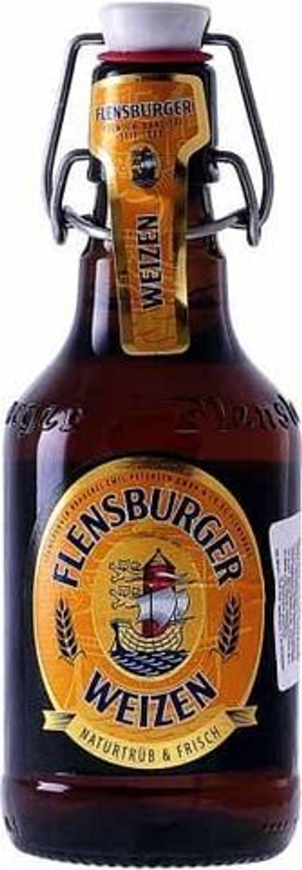 Пиво Фленсбургер Вайцен / Flensburger Weizen 0.33 - стекло