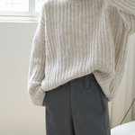 Свитер (кремово-белый)