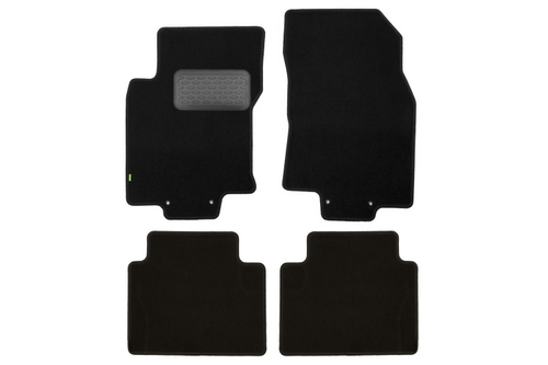 Коврики в салон Klever Standard NISSAN X-Trail T32 (III, IIIр), 2014-, внедорожник , 4 шт. (текстиль) Klever.KVR02365401210KH