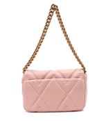 Кожаная сумка через плечо THE QUILTED J MARC Marc Jacobs - розовый(2S3HSH007H03)