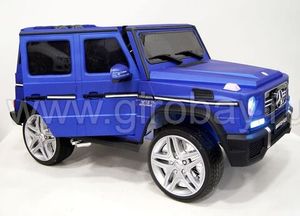 Детский электромобиль River Toys Mercedes-Benz-G65-AMG синий