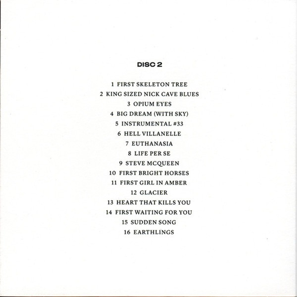 Nick Cave & The Bad Seeds / B-Sides & Rarities (Part II)(2CD)
