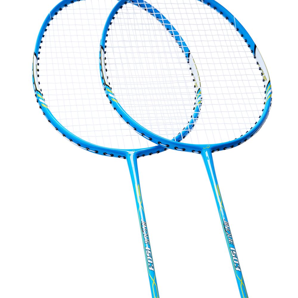 Набор для бадм. DOUBLE FISH JINQUE 1503, для продвинутых, композит со струнами, синий