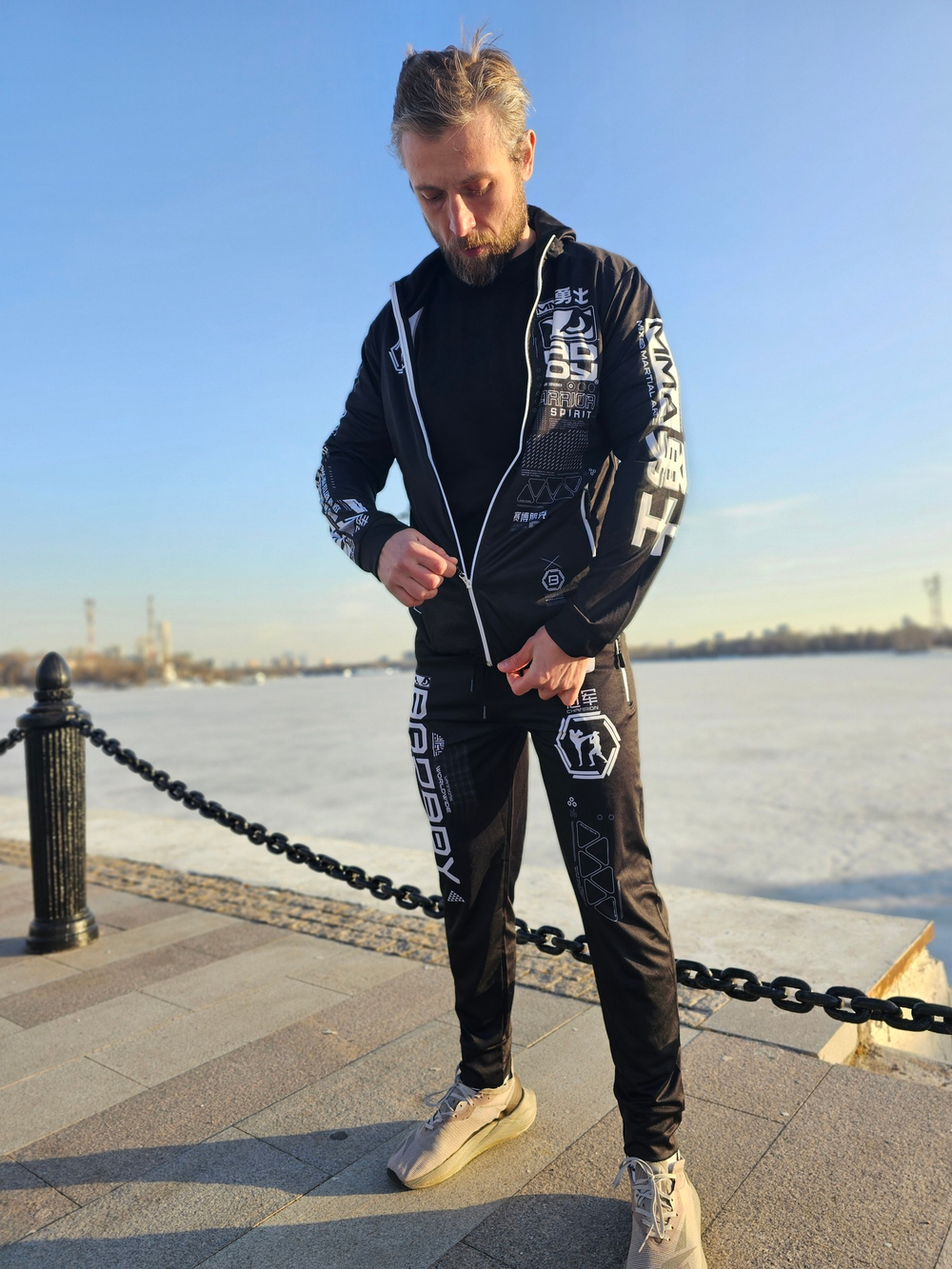 Костюм спортивный Bad Boy Street Korea  черный