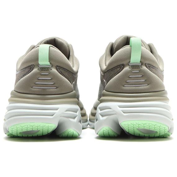 HOKA ONE ONE Bondi 8 Бежевые кроссовки Низки Оливковый Туманный/MERCURY Мужские