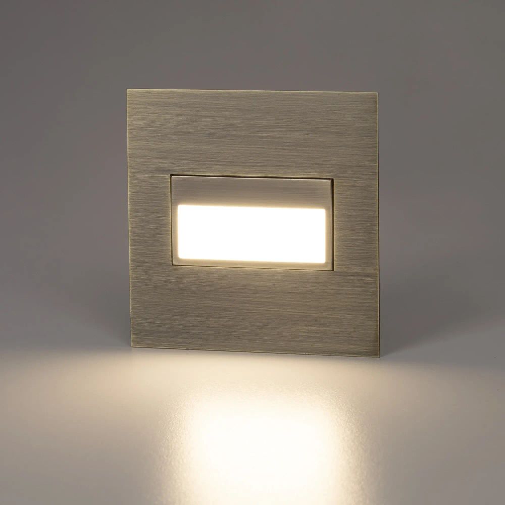 Citilux Скалли CLD007K3 LED Встраиваемый светильник лестничный Бронза