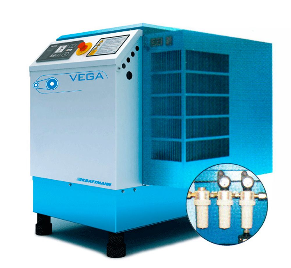 Винтовой компрессор Kraftmann VEGA 5 O (13 бар)