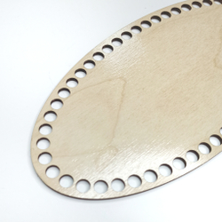 Донышко простое овал