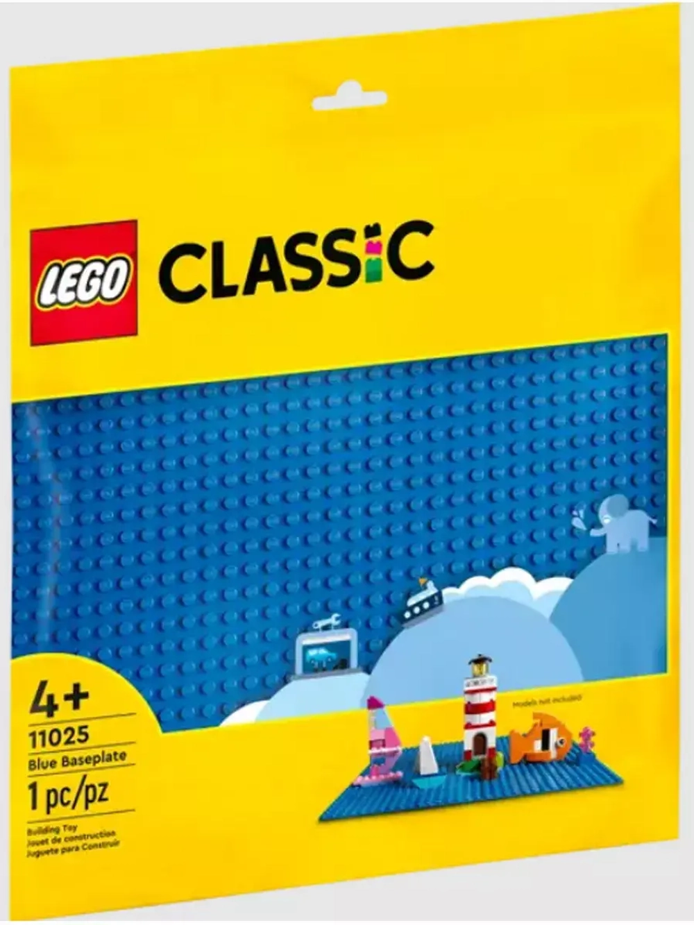 Лего 11025 Синяя базовая пластина Lego Classic
