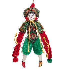 РусКукла RK-428 Кукла подвесная «Скарамучча»