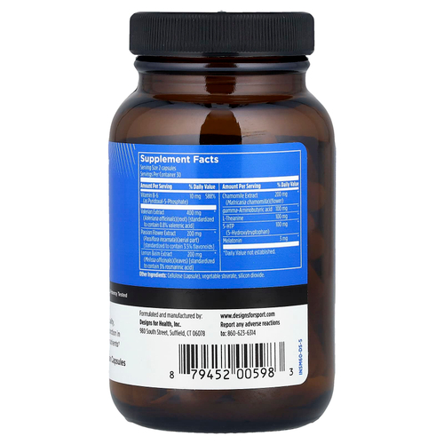 Designs For Health, Комплекс для сна, 60 вегетарианских капсул