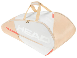 Теннисная сумка Head Tour Racquet Bag L - champagne/corduroy white