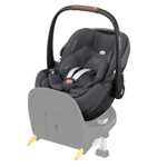 Автокресло Maxi-Cosi Pebble 360 Pro 0-13 кг с базой Family Fix 360 Prо 8052204110 Twillic Graphite/графит (2024)