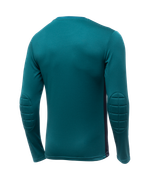 Футболка вратарская CAMP GK Padded LS, зеленый/черный/белый