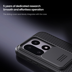 Чехол защитный для смартфона OnePlus 15, серия CamShield Pro Case (защитная сдвижная шторка для камеры) от Nillkin