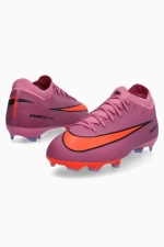 Бутсы Nike Zoom Mercurial Vapor 16 Pro FG Junior - бордовый