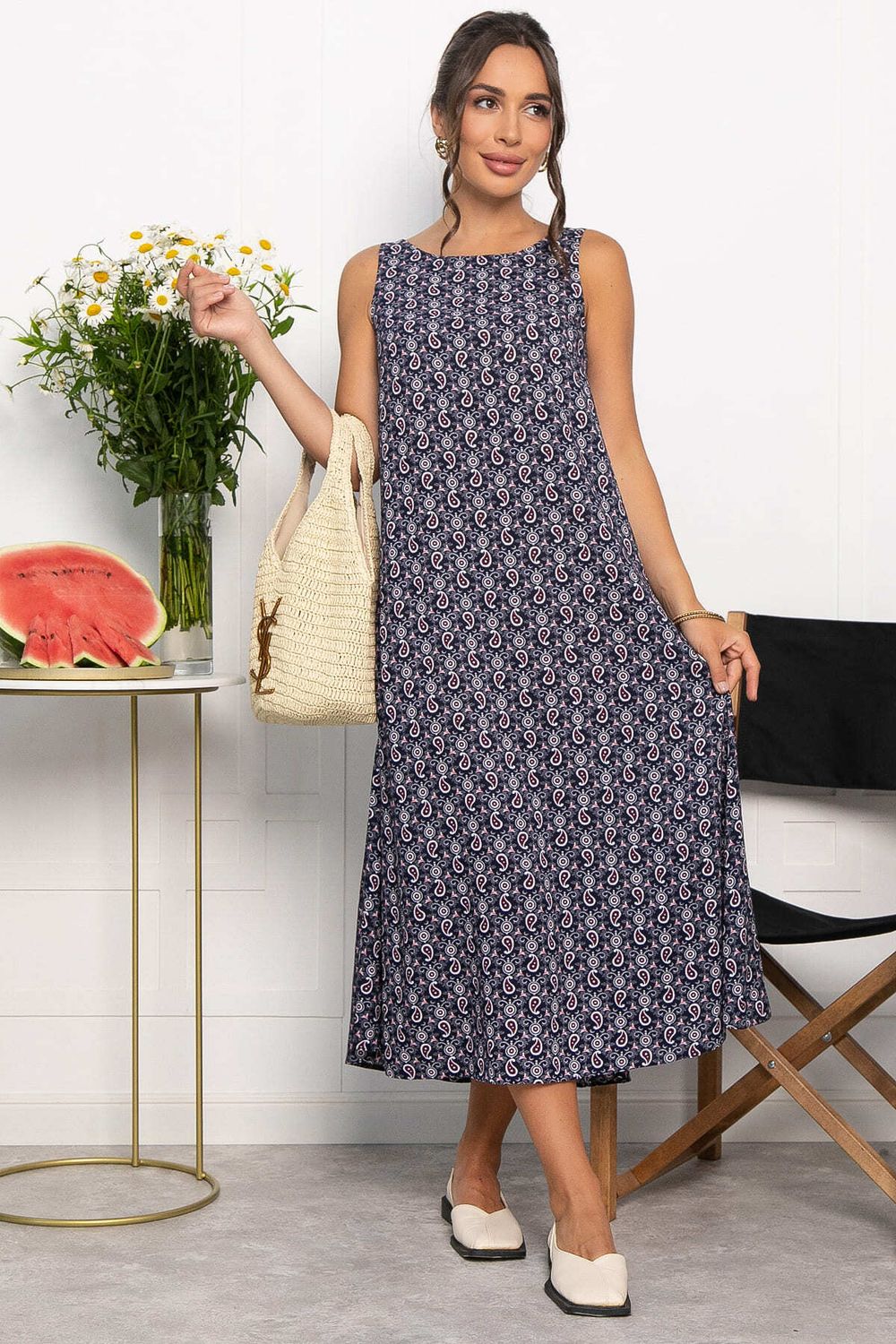 Сарафан Кампари (синий) П13994-10М LT Collection