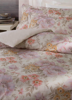 Постельное белье 2 спальное евро Mirabello Astrid розовое Италия