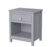 Тумба прикроватная Wood (серый)