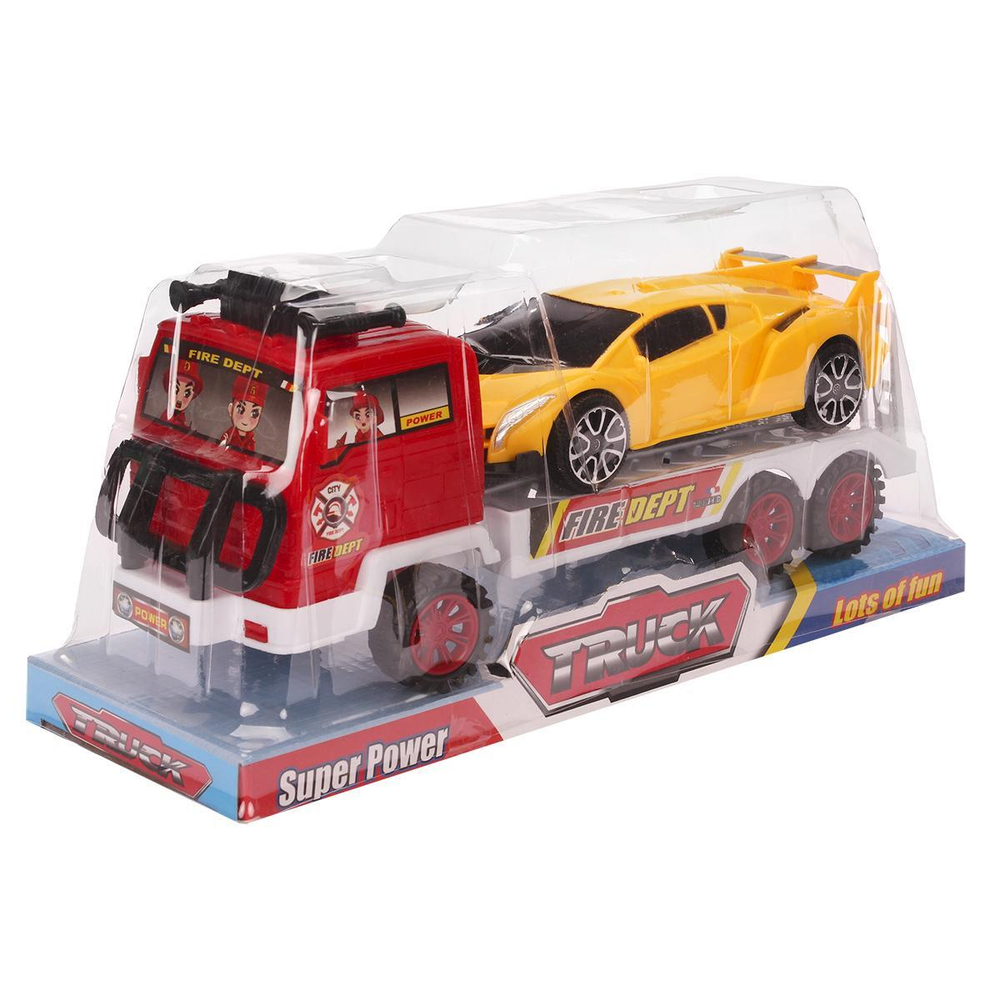 Автовоз ин. с машинкой, в ассорт.802-3