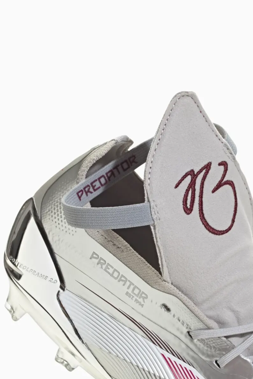 Бутсы adidas Predator Elite Bellingham FT FG - серебряный