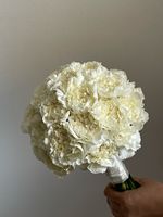 Свадебный букет из диантусов