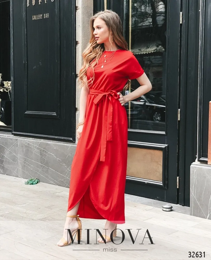 Платье 8609-красный Minova