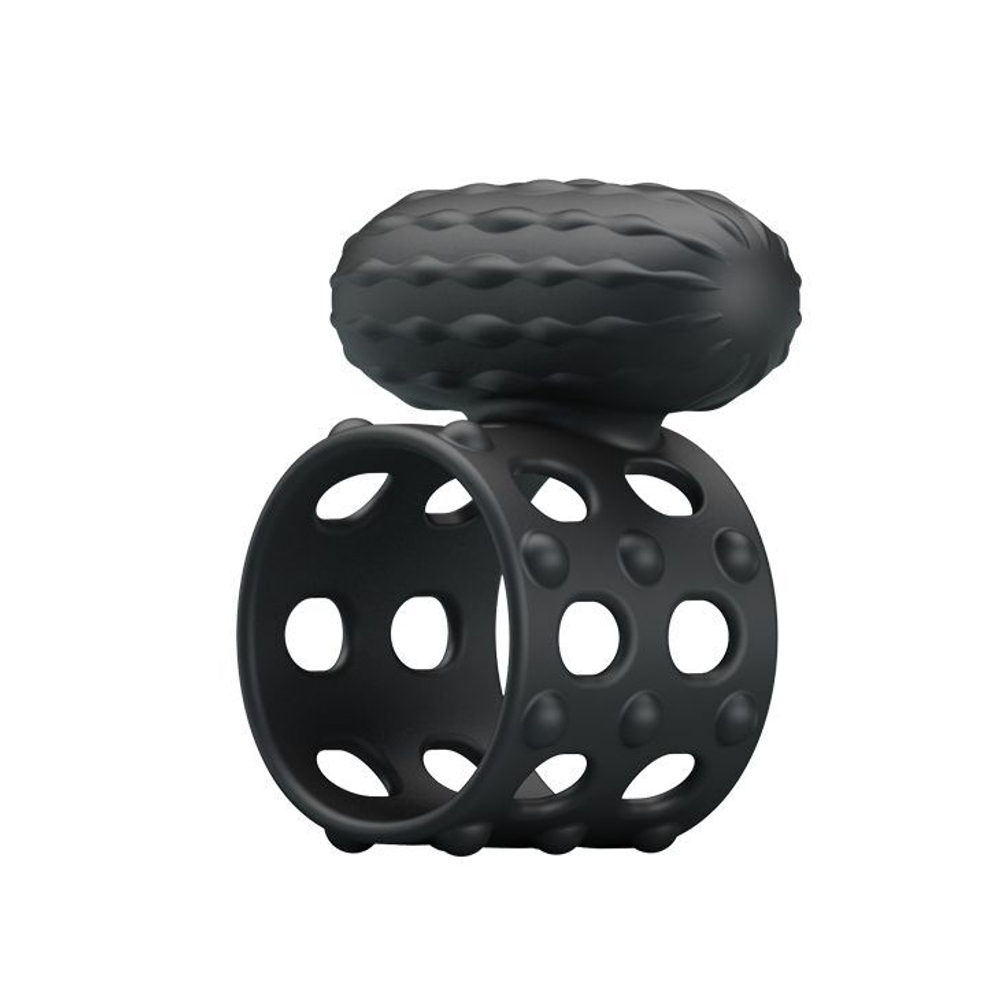 Эрекционное кольцо Pretty Love Osborn, широкое, с вибрацией