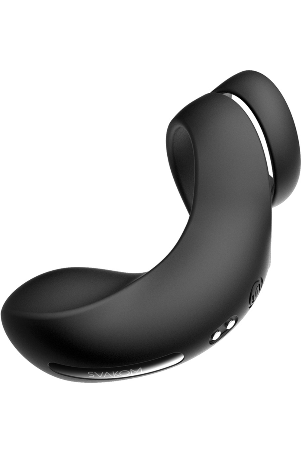 Вибростимулятор промежности с двойным кольцом Svakom Benedict чёрный