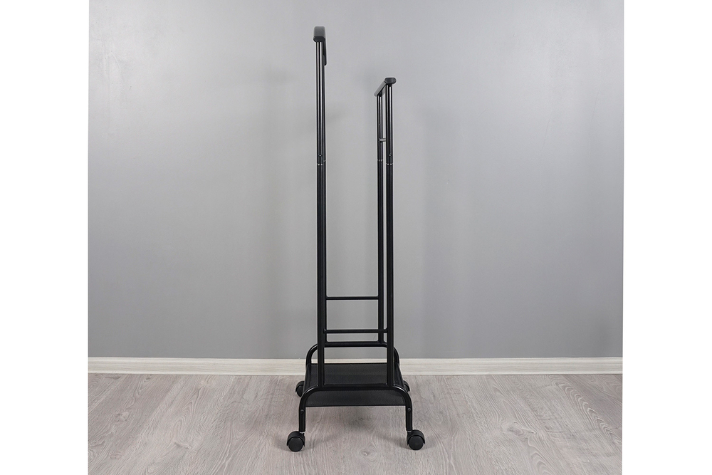 ВЕШАЛКА КОСТЮМНАЯ ЗМИ РИМИНИ 2М ЧЕРНЫЙ ВКР2М Ч