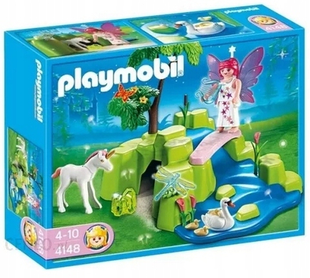 Конструктор Playmobil Fairies Сказочный сад с единорогом 4148