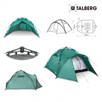 ALPINE EXPEDITION AUTO палатка Talberg  (зелёный)
