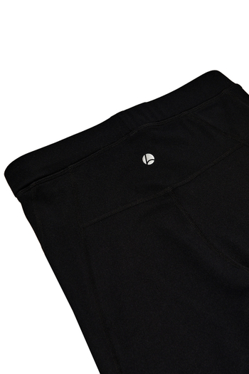 Леггинсы с рельефными швами SPORT Чёрный