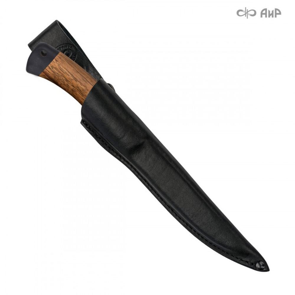Нож АиР Fish-ka орех 95х18