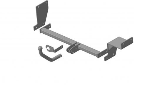 Фаркоп Kia Rio седан рейстайлинг 2021-2022, условно-съемный,(без электрики) Трейлер.7333