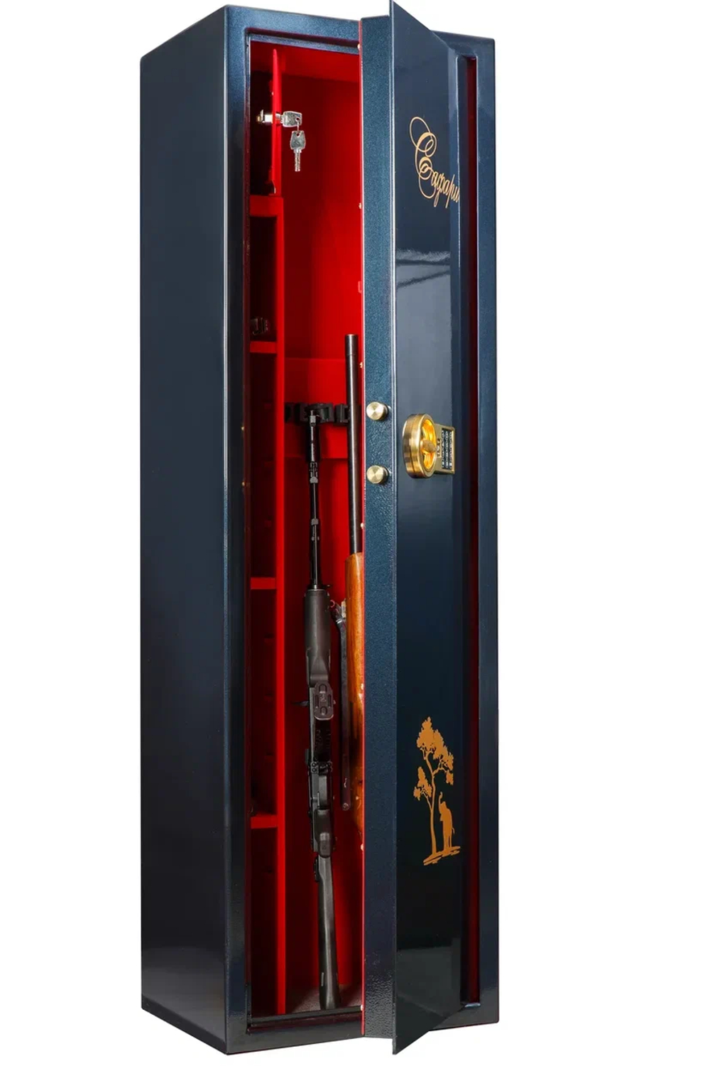 Сейф оружейный VALBERG САФАРИ EL GOLD (черный)