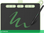 Графический планшет Parblo Ninos M Green