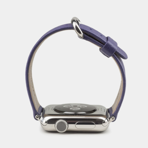 Ремешок для Apple Watch 40/41/42 mm из кожи теленка, цвета сирень